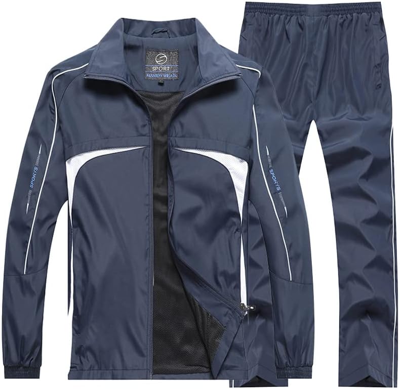 Muški set za trčanje jeseni set nadmašuje odjeće na otvorenom za sportsku odjeću za sportsko odijelo jakna+hlače muške tracksuit
