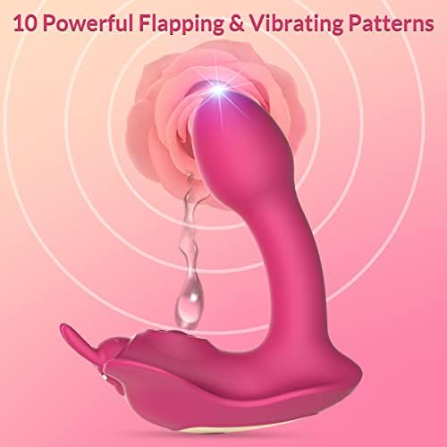 Dvostruko djelovanje daljinski nosivi vibrator - serije Sophia, g vibrator s vibracijskim i flapping načinima, vibrirajući g spot dildo,