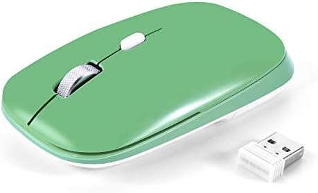 Bežični miš bumbar, tanki tihi bežični miš 2,4 MPG prijemnik, 3 podesive točke po inču prijenosni optički bežični Računalni miševi