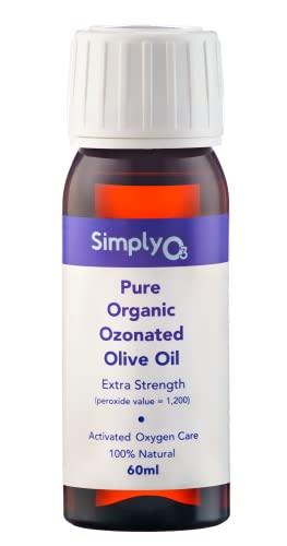 Čisto organsko ozonirano maslinovo ulje 93 do 1200 peroksid za lice i kožu pomaže kod akni, protiv starenja, bora i rozaceje za osjetljivu