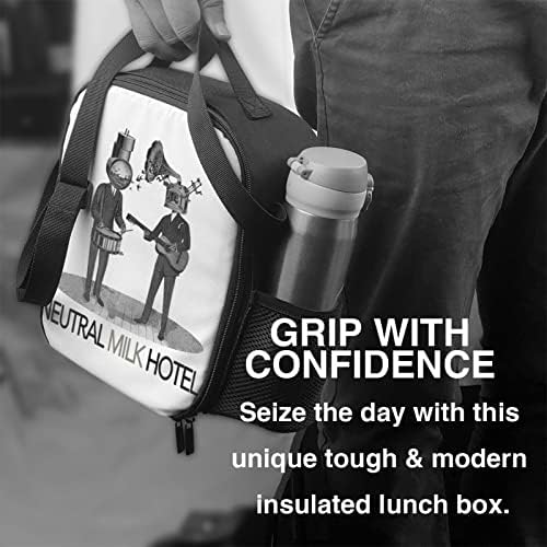 Vvedik Neutral Milk Hotel Hotel torba za ručak unisex modna vodootporna lagana kontejner za ručak visoki kapacitet zgušnjava bento