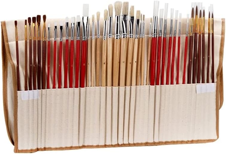 Sxds četka s platnenom vrećicom postavljeno duge drvene ručke sintetički akvarel