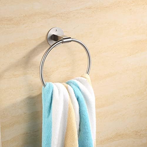 Zerodeko kuke za vješalice od nehrđajućeg čelika s kuke prsten za ručni ručnik za držač ručnika za ručnik za tuširanje ručnika za ručnike