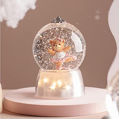 DLVKHKL Dream Starlight Snowflake Crystal Ball Music Box Octave Box Poslano da slavi Dan za djevojke Valentinovo najbolji poklon