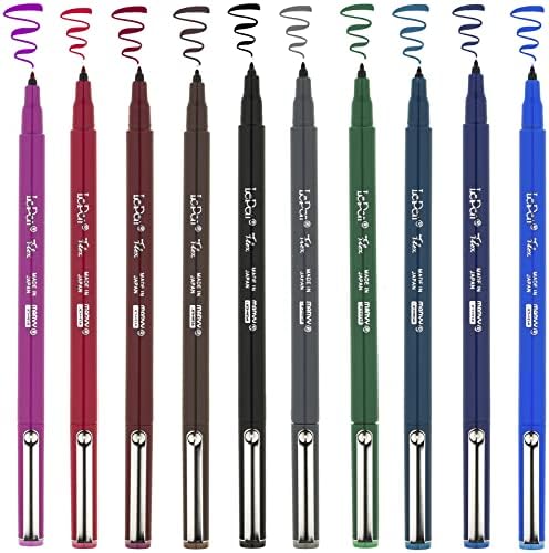 Marvy Uchida le flex 10 komada set olovka za pisanje, primarne boje, 4800-10a