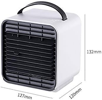 Ynayg Air Cooler Fliering ventilator, prijenosni hladnjak za zrak, bezizražajni ovlaživač zraka, 3 brzine za kućni ured na otvorenom