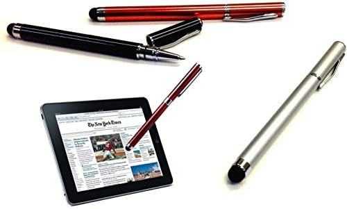Works Pro Stylus + olovka za Microsoft Surface Duo 2 s prilagođenim visokom osjetljivošću dodirom i crnom tintom! [3 pakiranje]