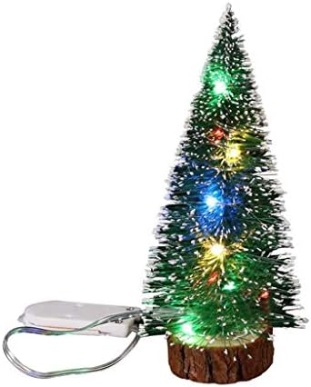 Ukrasi s LED mini svjetlima božićno ukrašavanje radna površina božićno drvce Organizator Organizator za vitraž Organizator