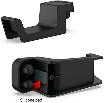 Kuka za slušalice ispod stola, ABS slušalica za pohranu hosta host bočni nosač ne treba udarati pomične univerzalne vješalice za vješalice