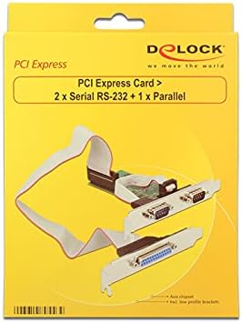 DELOCK PCI Express Card> 2 x serijski RS-232+ 1x paralelno