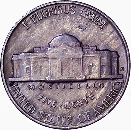 1940. s Jefferson Nickel 5c O necirkuliranom