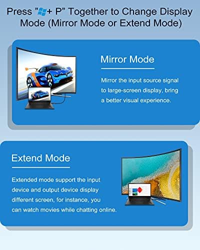 NewCare USB to HDMI adapter, USB 3.0 to HDMI pretvarač, USB 3.0/2.0 do HDMI 1080P 60Hz adapter, kompatibilan s Windows 7/10/1607 ili