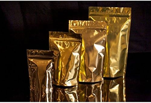 Torba za stalak za 50 osoba 4 mn 6,41 mn 2,25 zlato / Pozlata s patentnim zatvaračem