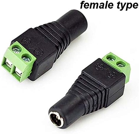 Davitu Električna oprema Oprema - 5,52,1 mm DC priključak za utikač 1 do 2 5 8 muški način razdjelnika LED traka kabel za SMD 5050