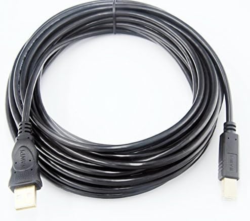 Wawpi usb pisač kabel a do b za 20 ft crno