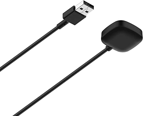 1M USB kabel za punjenje Watch magnetski punjač kompatibilan s Fitbit Versa 3 punjač, ​​zamjenski punjeni kabel za kabel za punjenje