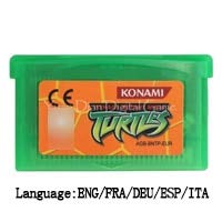 ROMGAME 32 -bitna ručna konzola za video igranje s kartonom Hamtaro Rainbow Rescue EU verzija Ninja kornjače