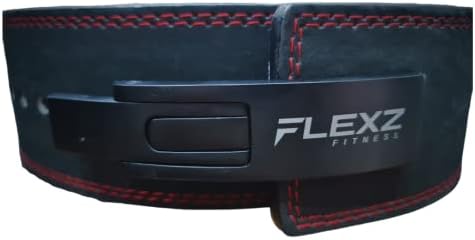 Flexz fitness ručice za dizanje utega kožni remen - 13 mm Powerlifting Gym pojasevi za muškarce i žene - Podrška donjeg dijela leđa