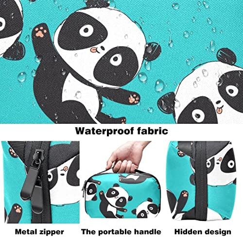Vodootporna torba za šminku, torbica za šminkanje, kozmetički organizator za žene i djevojke, Panda Animal Cratum Lovely
