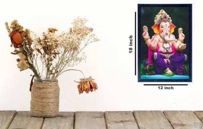 Ganesh Ji/ganpati zidna slika slika fotografija religijski okvir