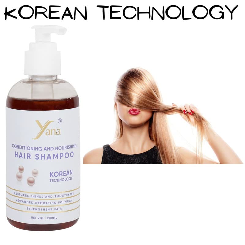 Yana šampon za kosu s korejskom tehnologijom glatki šampon za kosu za žene