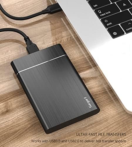 Ultra-tanki prijenosni tvrdi disk Sargart 500GB USB3.0 HDD za PC, Mac, stolna računala, prijenosna računala Chromebook, Xbox One, Xbox