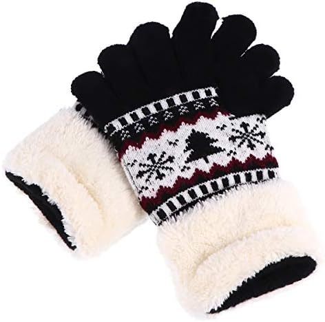 Abaodam zgusne pletene rukavice zimske rukavice punog prsta tople rukavice za žene