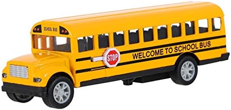 Školski autobus u Patkawu, 1pc 1: 32 Model školskog autobusa za školski autobus igračke igračke za bezanje automobila za djecu igračka