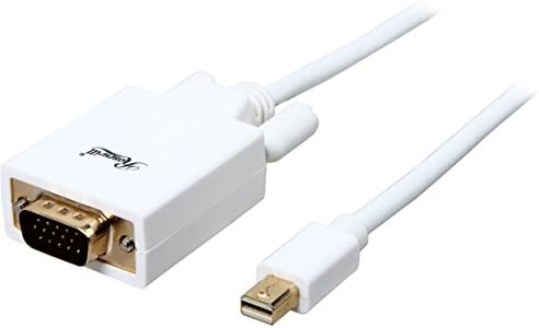 Rosewill 10-metarski 32AWG Mini DisplayPort to VGA kabel, bijeli