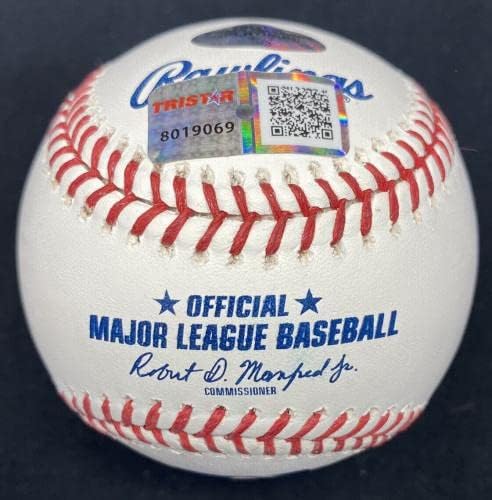 Craig Biggio MLB debi 6/26/88 Potpisan bejzbol tristar - Autografirani bejzbol