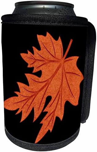 3Drose Pretty Orange Fall Leaf ilustracija - Can Cooler Boce Wrap