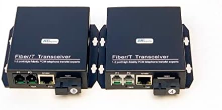MC-FXS-2-SC20B, 2 kanal lonaca telefona preko pretvarača vlakana + 1 Brzi Ethernet port