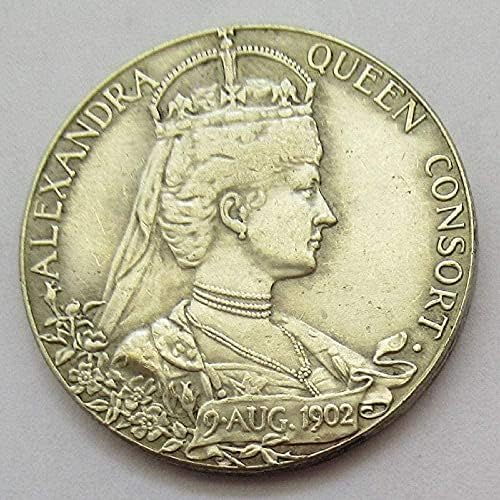 Britanska medalja 1902. Strani kopija Komemorativnih kovanica