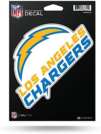 Rico Industries NFL Los Angeles Chargers Die Cut vinil naljepnica
