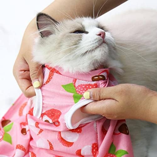 Saxtzds odjeća za sterilizaciju mačaka, odjeća za kućne ljubimce za četiri sezone nakon operacije, anti-lizanje prsluka za dojilja