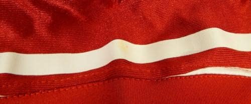2010. San Francisco 49ers prazna igra izdala Red Jersey Reebok XXL DP24135 - Nepotpisana NFL igra korištena dresova