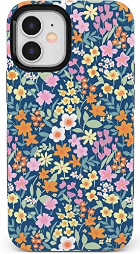 Casely iPhone 11 slučaj | Potpuni cvjetanje | Mornarička cvjetna futrola