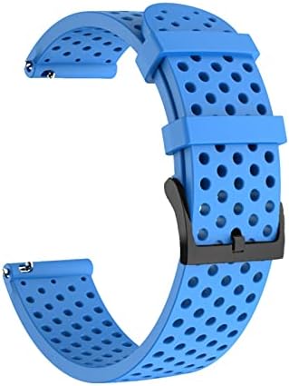 HEPUP 20 mm Watch Silikonska narukvica sa satu za Suunto 3 fitness satni trak za Polar Ignite/2/United Smartwatch remen