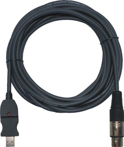 Audio2000 USB do XLR ženski 20ft mikrofon USB snimanje kabela - ADC203R