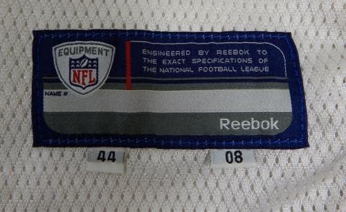 2008 San Francisco 49ers 5 Igra izdana White Jersey DP08231 - Nepotpisana NFL igra korištena dresova