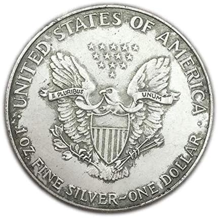 U reljefnom 1918. američki besplatni globalni Lord 39 mm novčić Commonsial Coin Micro Collectioncoin Zbirka Komemorativna kovanica