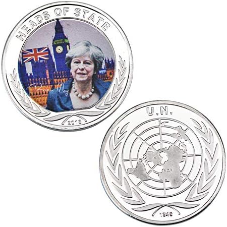 LSJTZ Ujedinjeno Kraljevstvo, 1-51, premijer, prigodni novčić, kolekcija, fina, drvena kutija, povijest, srebrni pozlaćeni, izazovni