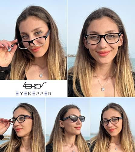 Eyekepper Uštedite 10% na paketima 4 Pack klasične naočale za čitanje za žene i muškarce i 5 pakiranja vintage čitatelja +1.50