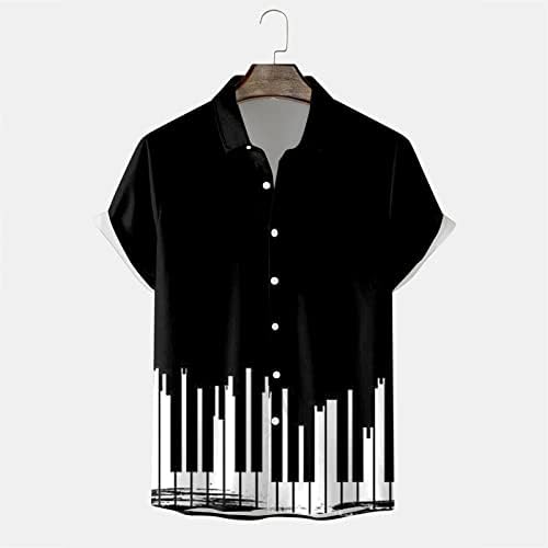 XiLoccer najbolje donje majice za muškarce, muške ljetne modne povremene plaže digitalne 3D tiskane majice kratkih rukava majica
