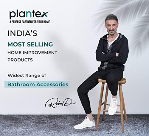 PlantEx Senso 304 Kuka za ogrtač od nehrđajućeg čelika razreda/Objava za kupatilo - pakiranje od 1