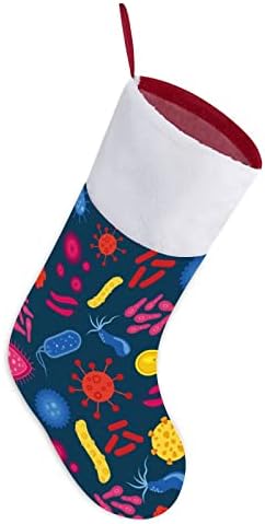 Halloween božićna rođendanska zabava Božićna čarapa Vise čarapa Printanje Xmas Tree Kamin ukrasi