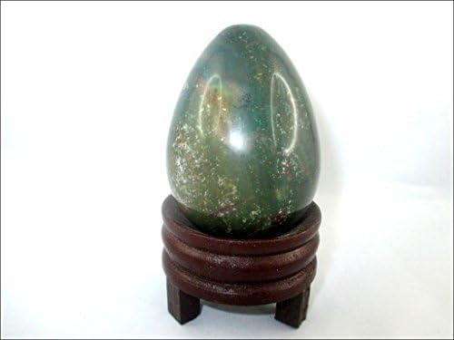Jet Natural Bloodstone Gemstone Egg 45-50 mm A+ Ručno isklesani kristalni oltar Iscjeliteljsko iscjeljenje pobožno fokus duhovna čakra