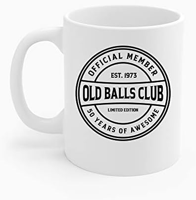 Sljedeći muški klub u Americi ima 50 godina, zapanjujuća šalica za kavu za djeda na pedeset i 50. rođendan