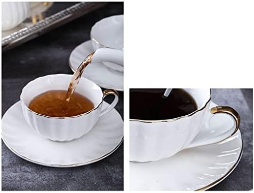čaj set Phnom Penh Bijela keramička šalica kave Set Mlijeko šalica porculanskog doručka kosti Kina čaj Set Teapot
