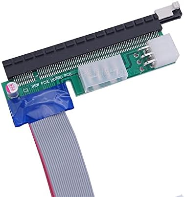 Konektori PCIE X1 do X16 Kabel za grafički adapter s 4+6Pin dvostruko napajanje Fleksibilne računalne komponente Pretvarač Ekspanzije